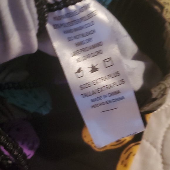 NWOT XL unbranded Buttery soft paw print leggings - Picture 3 of 4